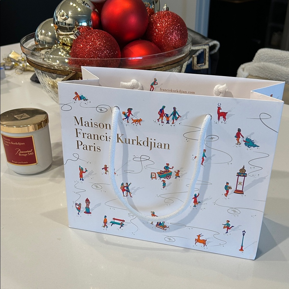 Madison Francis Kurkdjian Bag Shopping Bag Christmas Gift Bag
